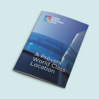 A brochure for the Dublin Enterprise Zone titled