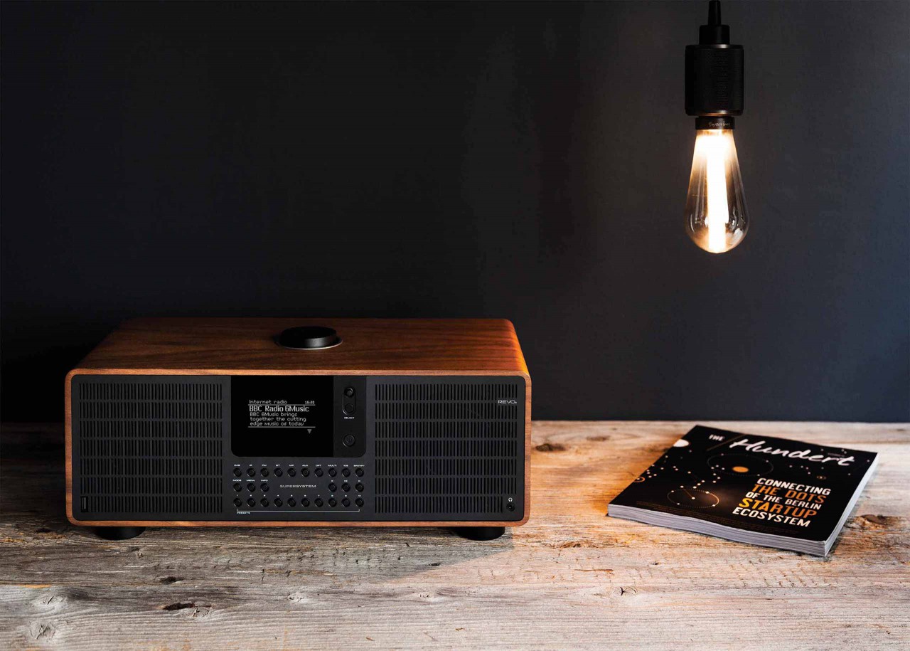 Revo radios are crafted using the finest materials and components. All-wood cabinets with anodised aluminium complement their advanced electronics beautifully.
