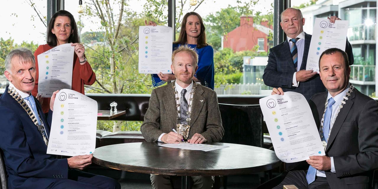 Signing of the Fingal In It Together Charter